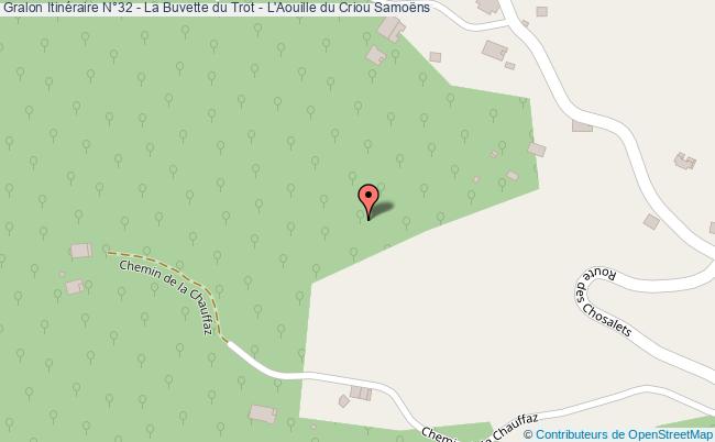 Itinéraire N°32 - La Buvette Du Trot - L'aouille Du Criou  Samoëns