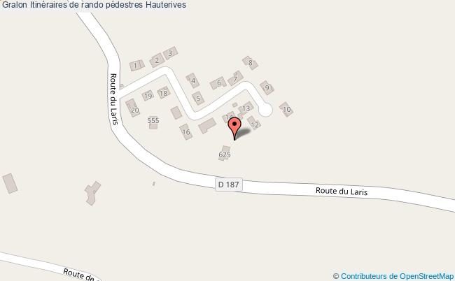 Itinéraires De Rando Pédestres  Hauterives