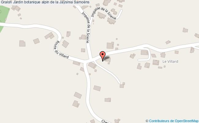 Jardin Botanique Alpin De La Jaÿsinia  Samoëns