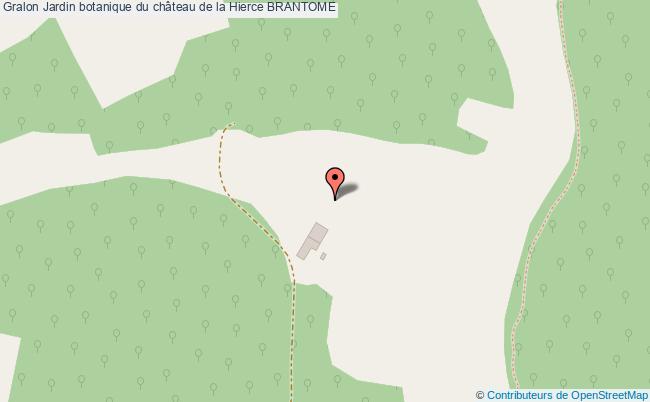 Jardin Botanique Du Château De La Hierce  Brantôme