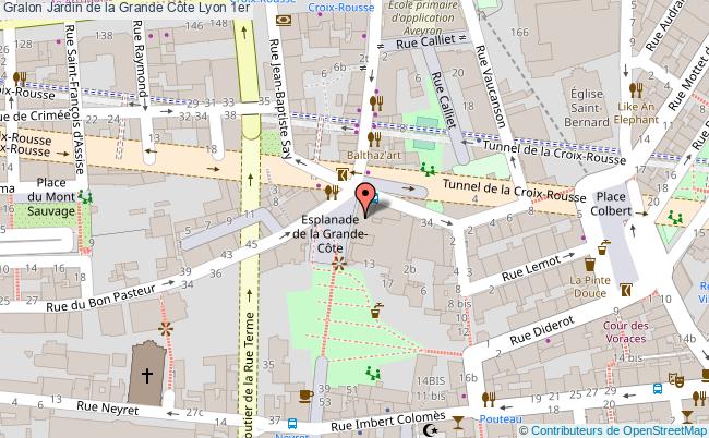 Jardin De La Grande Côte  Lyon