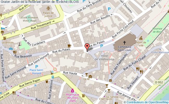 Jardin De La Roseraie (jardin De L'evêché)  Blois