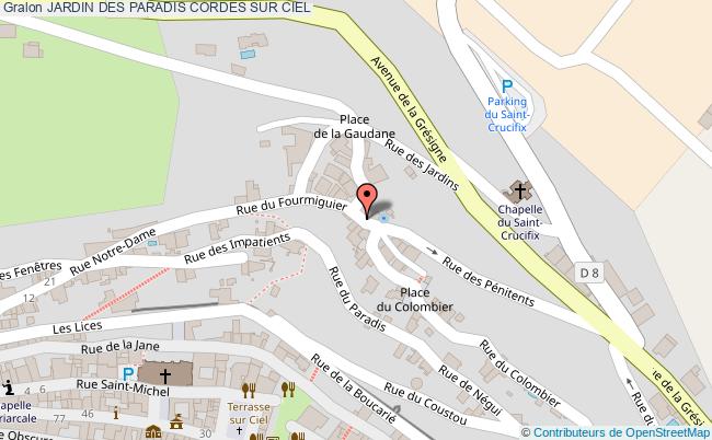 Jardin Des Paradis  Cordes-sur-ciel