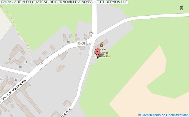 Jardin Du Chateau De Bernoville  Aisonville-et-bernoville