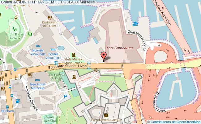 Jardin Du Pharo-emile Duclaux  Marseille