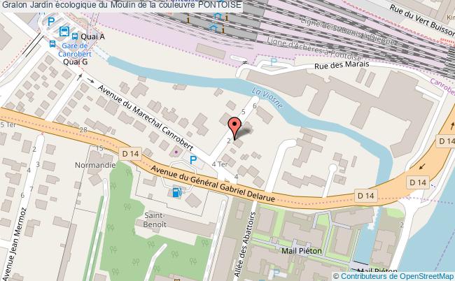 Jardin écologique Du Moulin De La Couleuvre  Pontoise