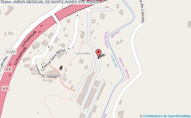 Jardin Medieval De Sainte-agnes  Sainte-agnès