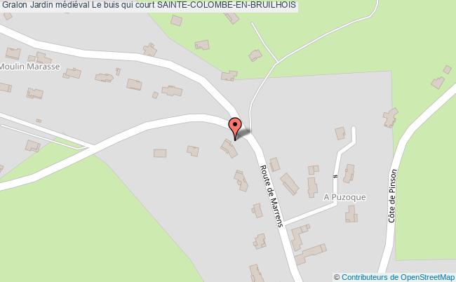 Jardin Médiéval Le Buis Qui Court  Sainte-colombe-en-bruilhois
