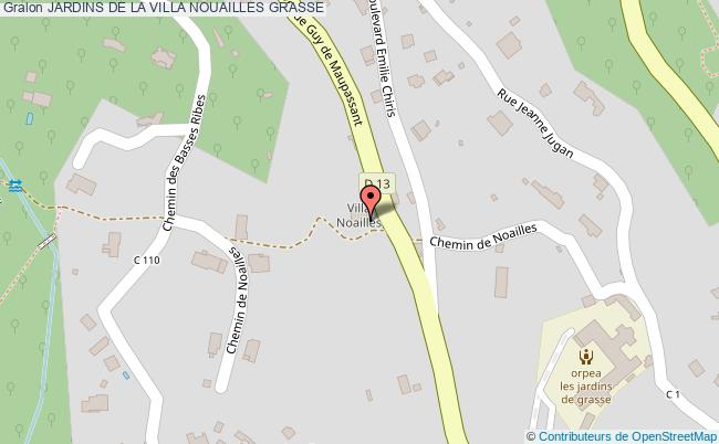 Jardins De La Villa Nouailles  Grasse