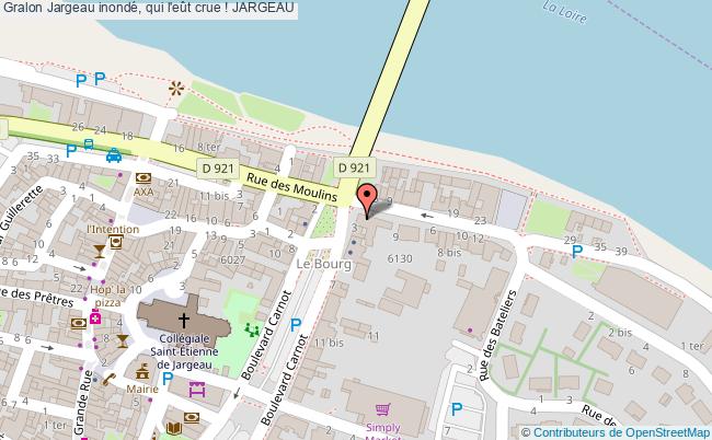 Jargeau Inondé, Qui L'eût Crue ! 