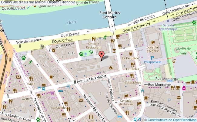 Jet D'eau Rue Marcel Deprez  Grenoble