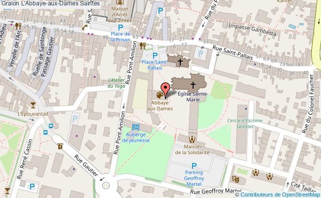 L'abbaye-aux-dames  Saintes