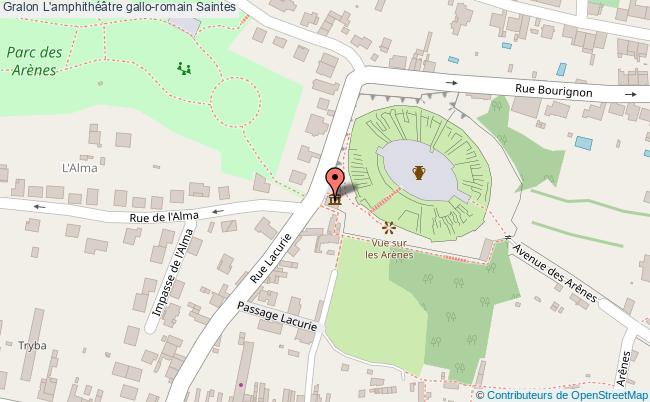 L'amphithéâtre Gallo-romain  Saintes