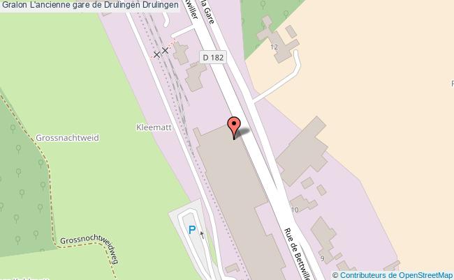 L'ancienne Gare De Drulingen 