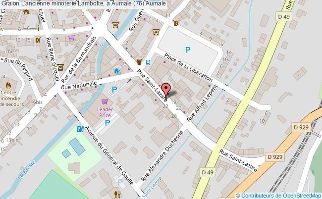 L'ancienne Minoterie Lambotte, à Aumale (76) 