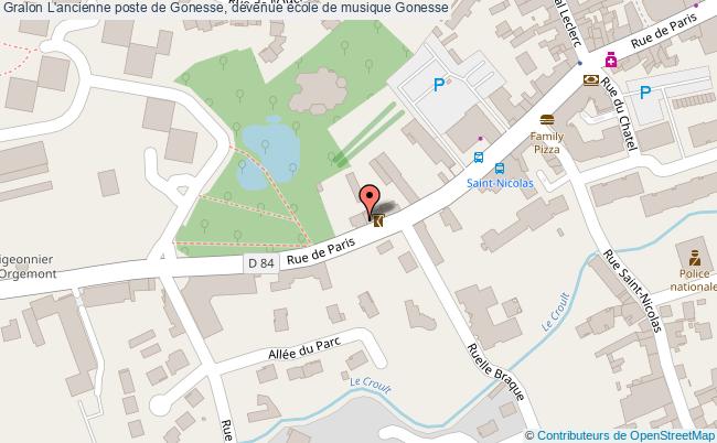 L'ancienne Poste De Gonesse, Devenue école De Musique 