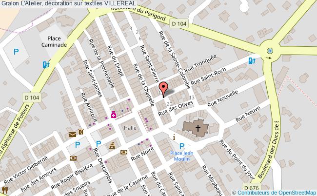 L'atelier, Décoration Sur Textiles  Villeréal