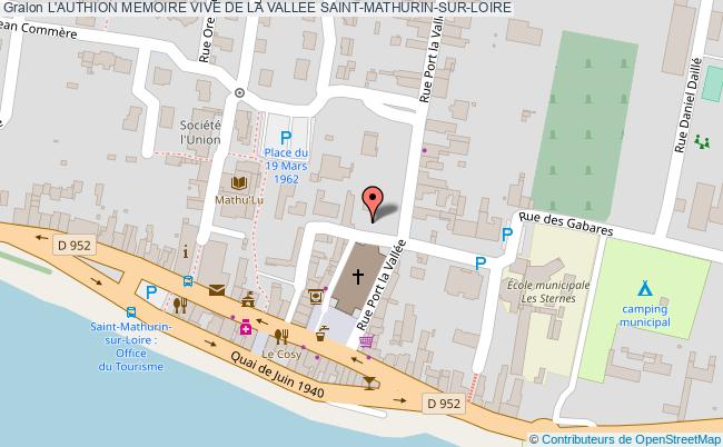 L'authion Memoire Vive De La Vallee  Saint-mathurin-sur-loire