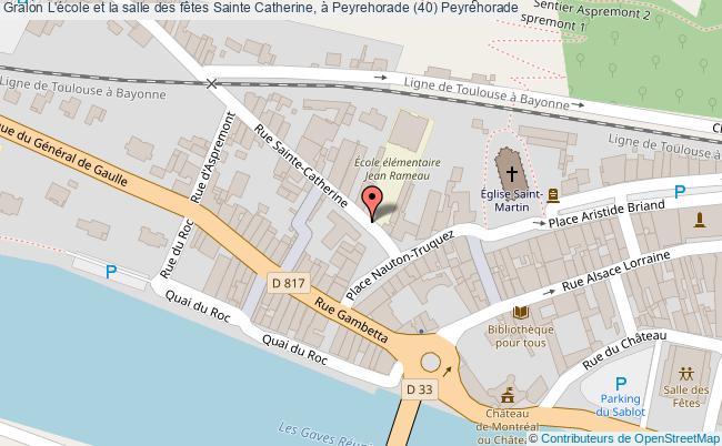L'école Et La Salle Des Fêtes Sainte Catherine, à Peyrehorade (40) 