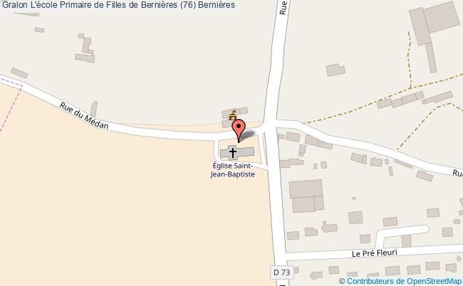 L'école Primaire De Filles De Bernières (76) 