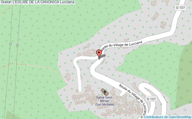 L'eglise De La Canonica  Lucciana