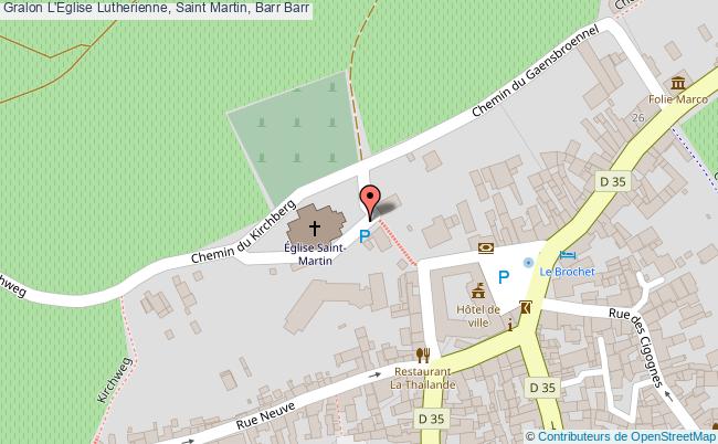 L'eglise Lutherienne, Saint Martin, Barr 