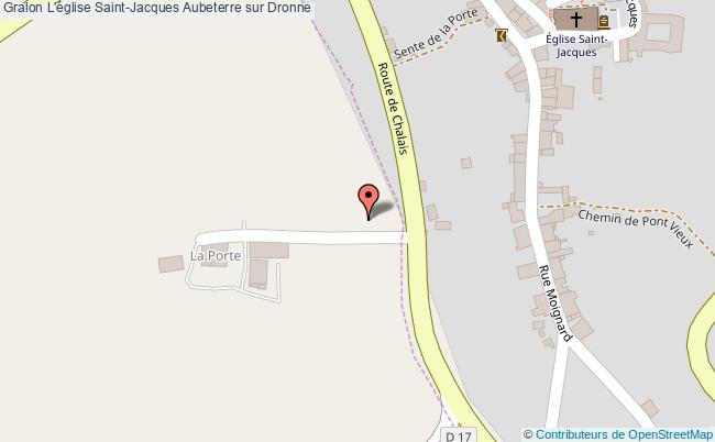 L'église Saint-jacques  Aubeterre-sur-dronne