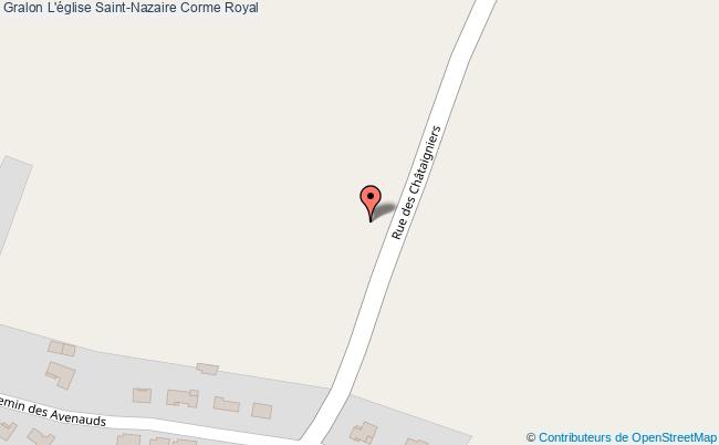 L'église Saint-nazaire  Corme-royal