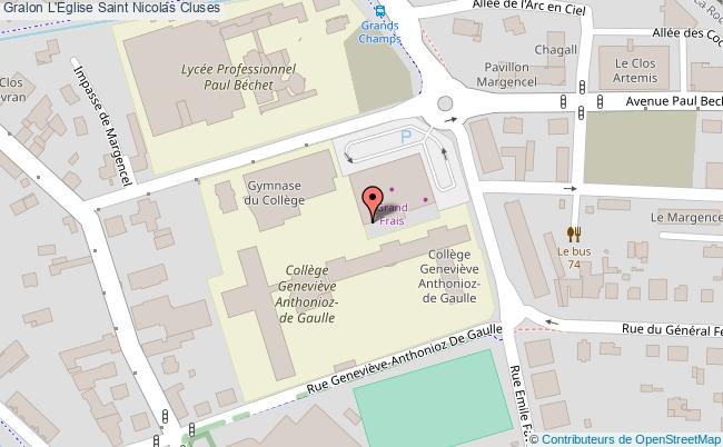 L'eglise Saint Nicolas  Cluses