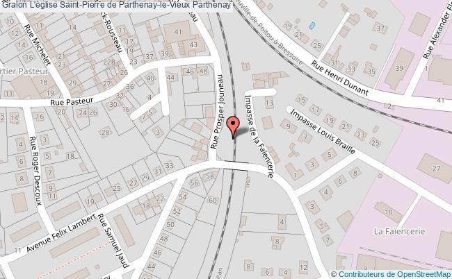 L'église Saint-pierre De Parthenay-le-vieux 