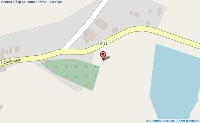 L'église Saint-pierre  Lesterps