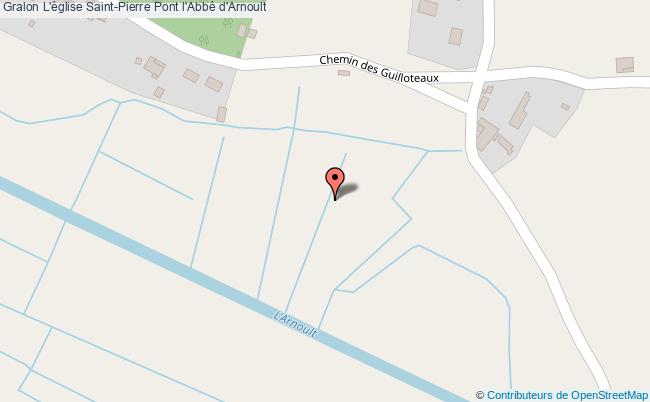 L'église Saint-pierre  Pont-l'abbé-d'arnoult