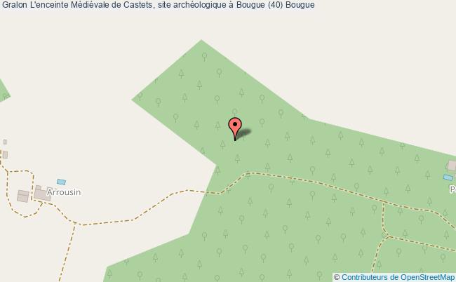 L'enceinte Médiévale De Castets, Site Archéologique à Bougue (40) 