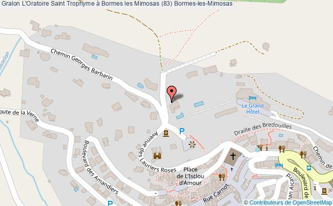 L'oratoire Saint Trophyme à Bormes Les Mimosas (83)  Bormes-les-mimosas