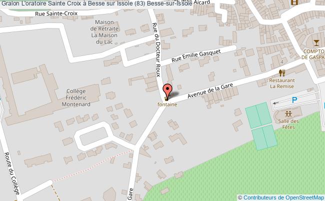 L'oratoire Sainte Croix à Besse Sur Issole (83)  Besse-sur-issole