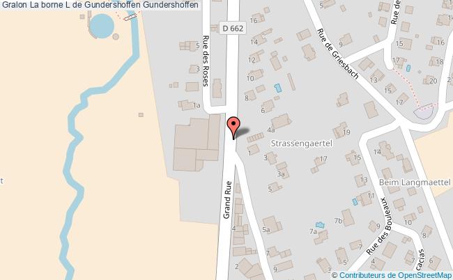 La Borne L De Gundershoffen 