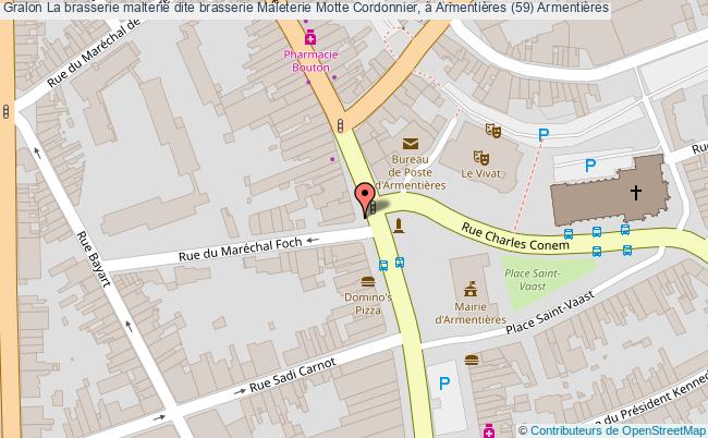 La Brasserie Malterie Dite Brasserie Maleterie Motte Cordonnier, à Armentières (59) 