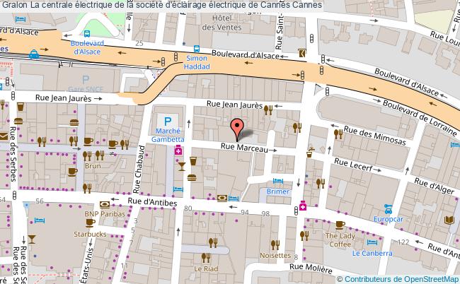 La Centrale électrique De La Société D'éclairage électrique De Cannes 