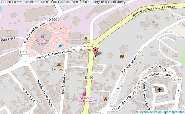La Centrale électrique N° 1 Du Saut Du Tarn, à Saint Juéry (81)  Saint-juéry