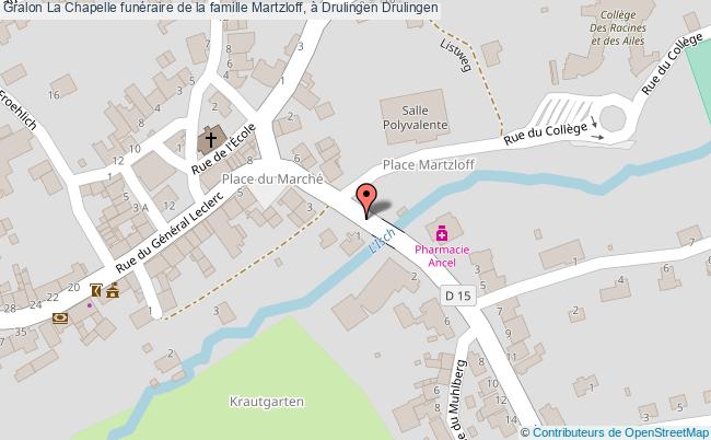 La Chapelle Funéraire De La Famille Martzloff, à Drulingen 