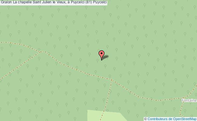 La Chapelle Saint Julien Le Vieux, à Puycelci (81) 
