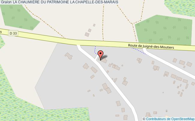 La ChaumiÈre Du Patrimoine  La Chapelle-des-marais