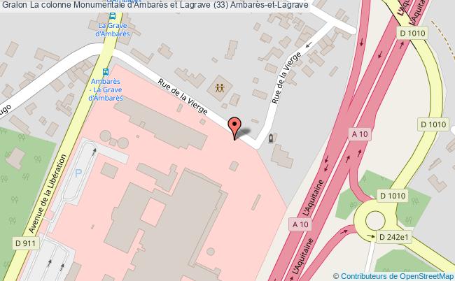 La Colonne Monumentale D'ambarès Et Lagrave (33)  Ambarès-et-lagrave