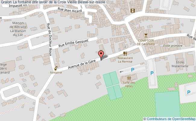 La Fontaine Dite Lavoir De La Croix Vieille  Besse-sur-issole