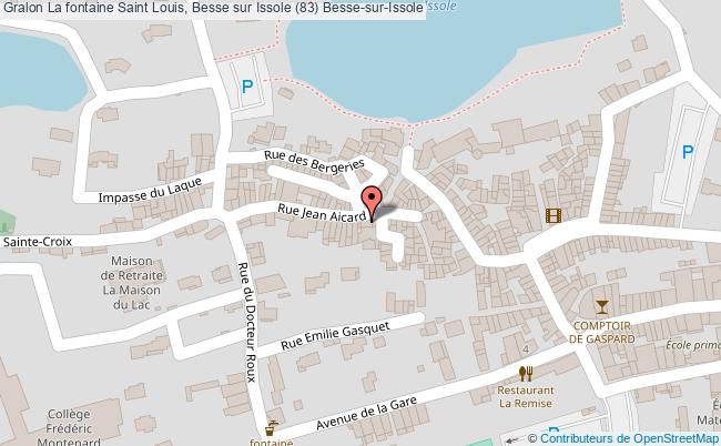 La Fontaine Saint Louis, Besse Sur Issole (83)  Besse-sur-issole