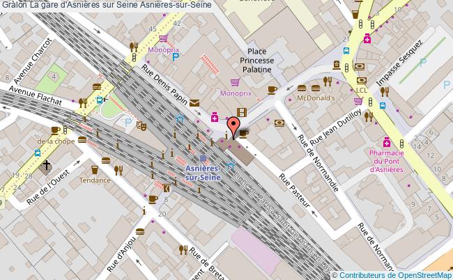 La Gare D'asnières Sur Seine  Asnières-sur-seine