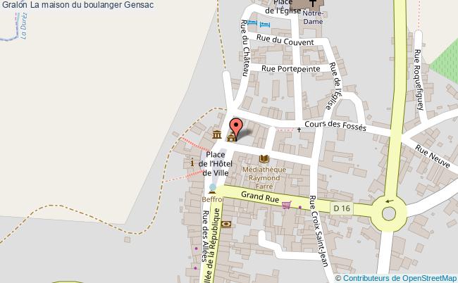 La Maison Du Boulanger  Gensac