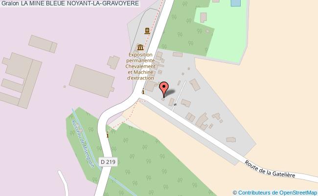 La Mine Bleue  Noyant-la-gravoyère