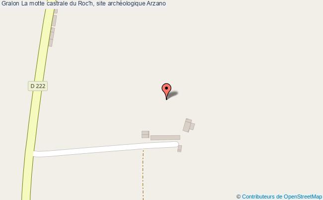 La Motte Castrale Du Roc'h, Site Archéologique  Arzano