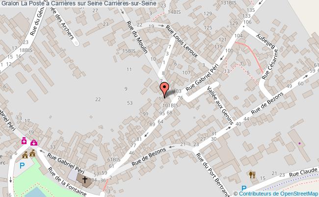 La Poste à Carrières Sur Seine  Carrières-sur-seine